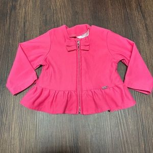 Mayoral girls 2-4M pink jacket